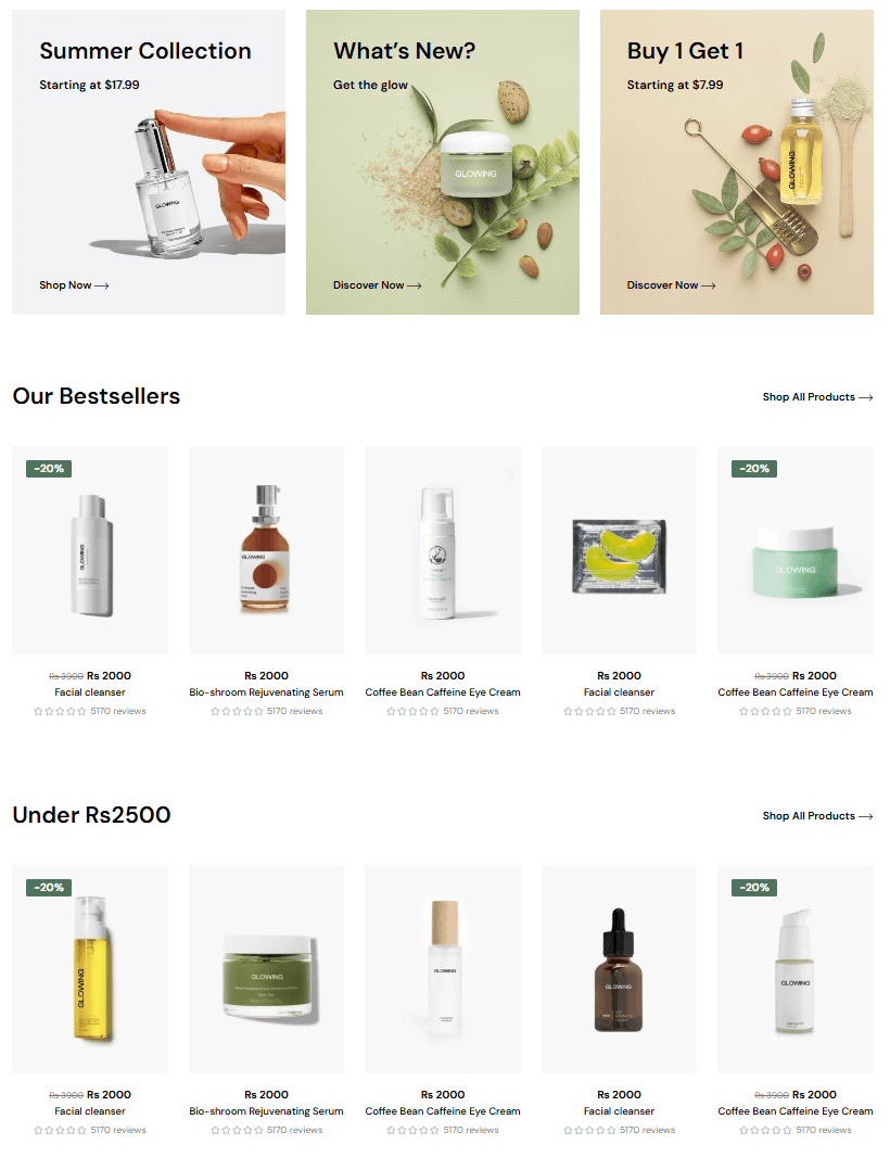Exquise Beauty E-shop