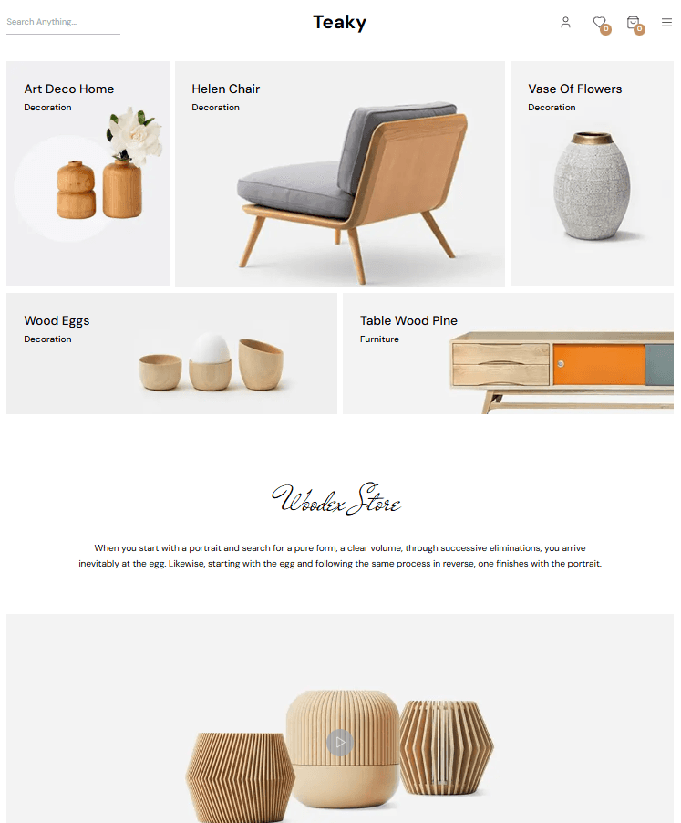 Teaky Furniture E-shop